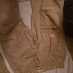 Brown light weight khaki pants